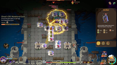 четвертый скриншот из The Gate Must Stand: A Tower Defense Survivor