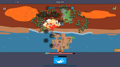 четвертый скриншот из Beach Defense: Zombie Invasion
