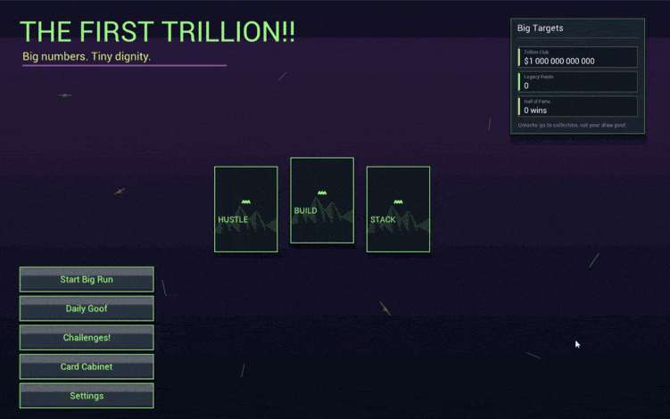 The First Trillion BETA The First Trillion BETA