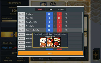 второй скриншот из TenguHanafuda