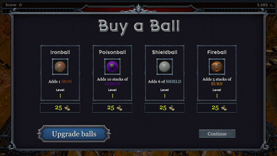 второй скриншот из Runix: Pinball Roguelike