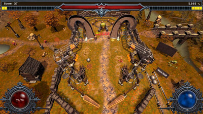 четвертый скриншот из Runix: Pinball Roguelike