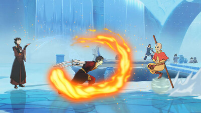 второй скриншот из Avatar Legends: The Fighting Game