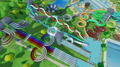 первый скриншот из Aquapark Tycoon