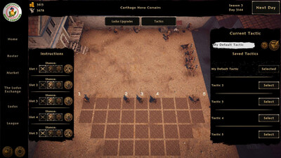 четвертый скриншот из Ludus Magnatus: Gladiator Manager Simulator
