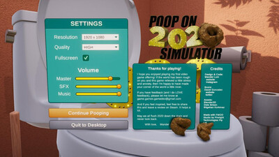 третий скриншот из Poop On 2020 Simulator
