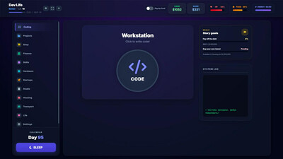 первый скриншот из Dev Life: Tap & Code