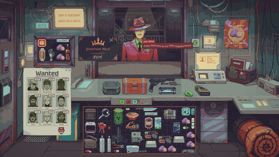 третий скриншот из Probably Stolen - Cyberpunk Pawnshop Simulator