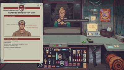 четвертый скриншот из Probably Stolen - Cyberpunk Pawnshop Simulator
