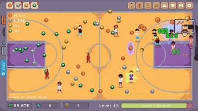 второй скриншот из Swish Ball Clicker
