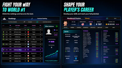 второй скриншот из Absolute Tennis Manager 2