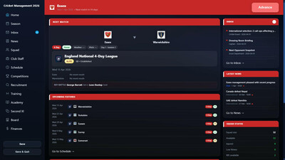второй скриншот из Cricket Management 26