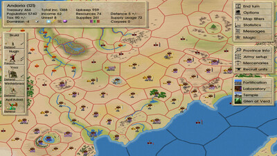 четвертый скриншот из Dominions 2 - The Ascension Wars