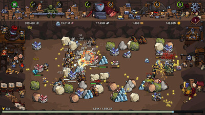 второй скриншот из Fantasy Miner: Idle Depths