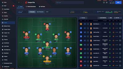 второй скриншот из Pro Soccer Manager 27