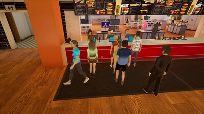 второй скриншот из Burger Shift: Team Rush