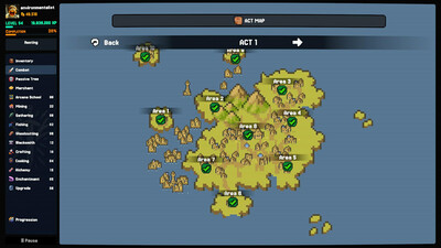 первый скриншот из Between Adventures IDLE