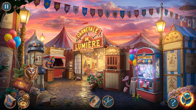 второй скриншот из Detective Club: Carnival of Secrets Collector's Edition