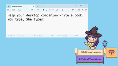 третий скриншот из Idle Bookstore