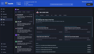 первый скриншот из Non-League Manager