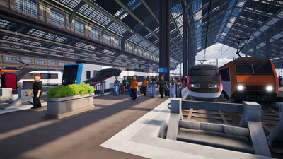 второй скриншот из Train Station Tycoon