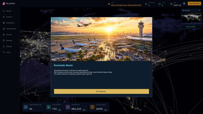 второй скриншот из Airline Empire