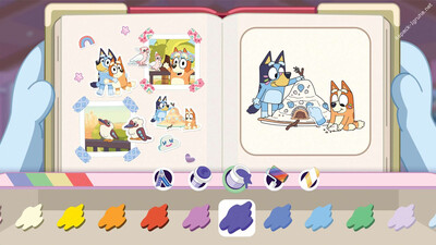 четвертый скриншот из Bluey's Happy Snaps