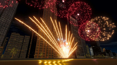 третий скриншот из Fireworks Show Simulator