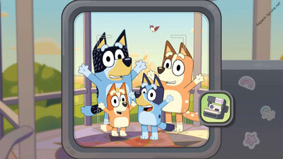 третий скриншот из Bluey's Happy Snaps