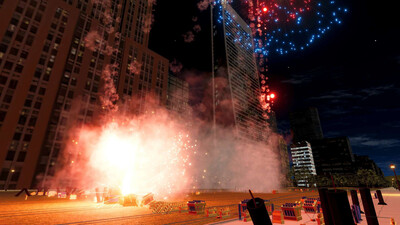 второй скриншот из Fireworks Show Simulator
