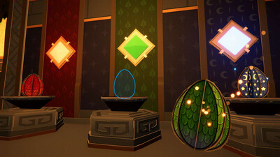 четвертый скриншот из Folded Fables: Tidy Up The Dragon Hoard