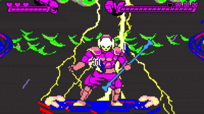 первый скриншот из Furi Demake - The Chain