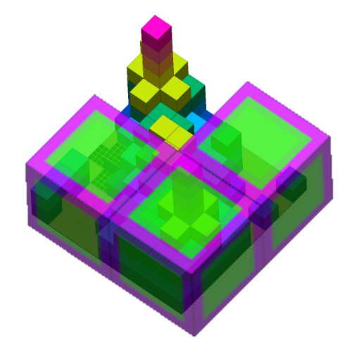 Cube 3D puzzle