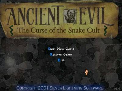 первый скриншот из Ancient Evil: The Curse of the Snake Cult