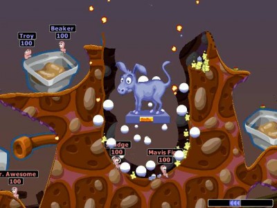 первый скриншот из Worms Armageddon New 2007 Edition