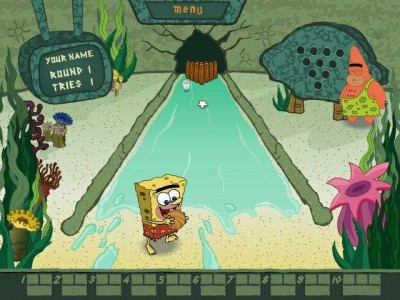 третий скриншот из SpongeBob SquarePants: B.C. Bowling