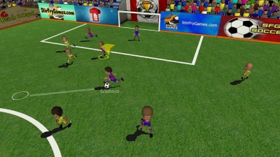 четвертый скриншот из SFG Soccer: Cartoon Football