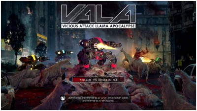 первый скриншот из Vicious Attack Llama Apocalypse