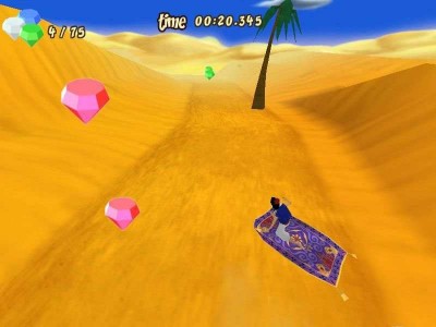 третий скриншот из Aladdin's Magic Carpet Racing