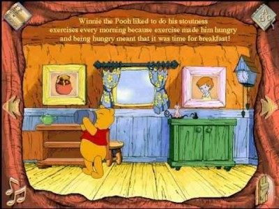 первый скриншот из Disney's Animated Storybook: Winnie The Pooh & Tigger Too / Винни, Тигруля и жители Большого Леса