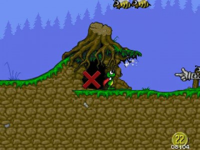 третий скриншот из Superfrog [GOG]