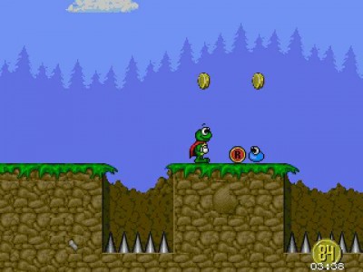 четвертый скриншот из Superfrog [GOG]
