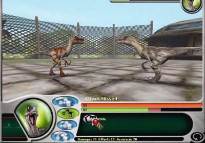 четвертый скриншот из Jurassic Park: Dinosaur Battles