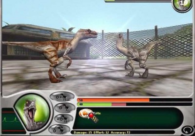 второй скриншот из Jurassic Park: Dinosaur Battles