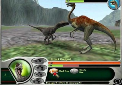 первый скриншот из Jurassic Park: Dinosaur Battles