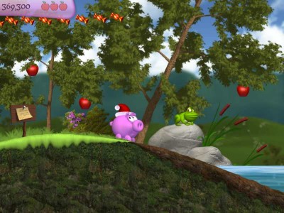 четвертый скриншот из Piggly Christmas Edition