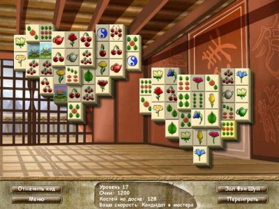 первый скриншот из Feng Shui Mahjong