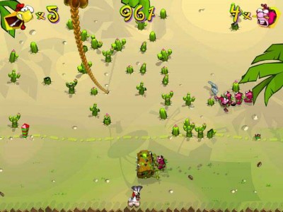 четвертый скриншот из Chicken Rush